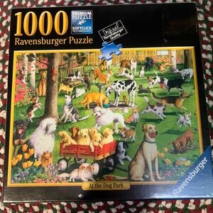Ravensburger at the dog park 1000 piece puzzle